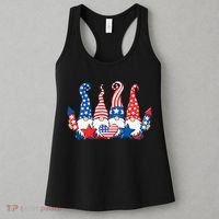 Independence Day 4th Of July Cute Gnomes Women's Tank Top thumb 3