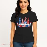 Independence Day 4th Of July Cute Gnomes Women's T-Shirt thumb 4
