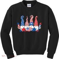 Independence Day 4th Of July Cute Gnomes Kids Sweatshirt thumb 0