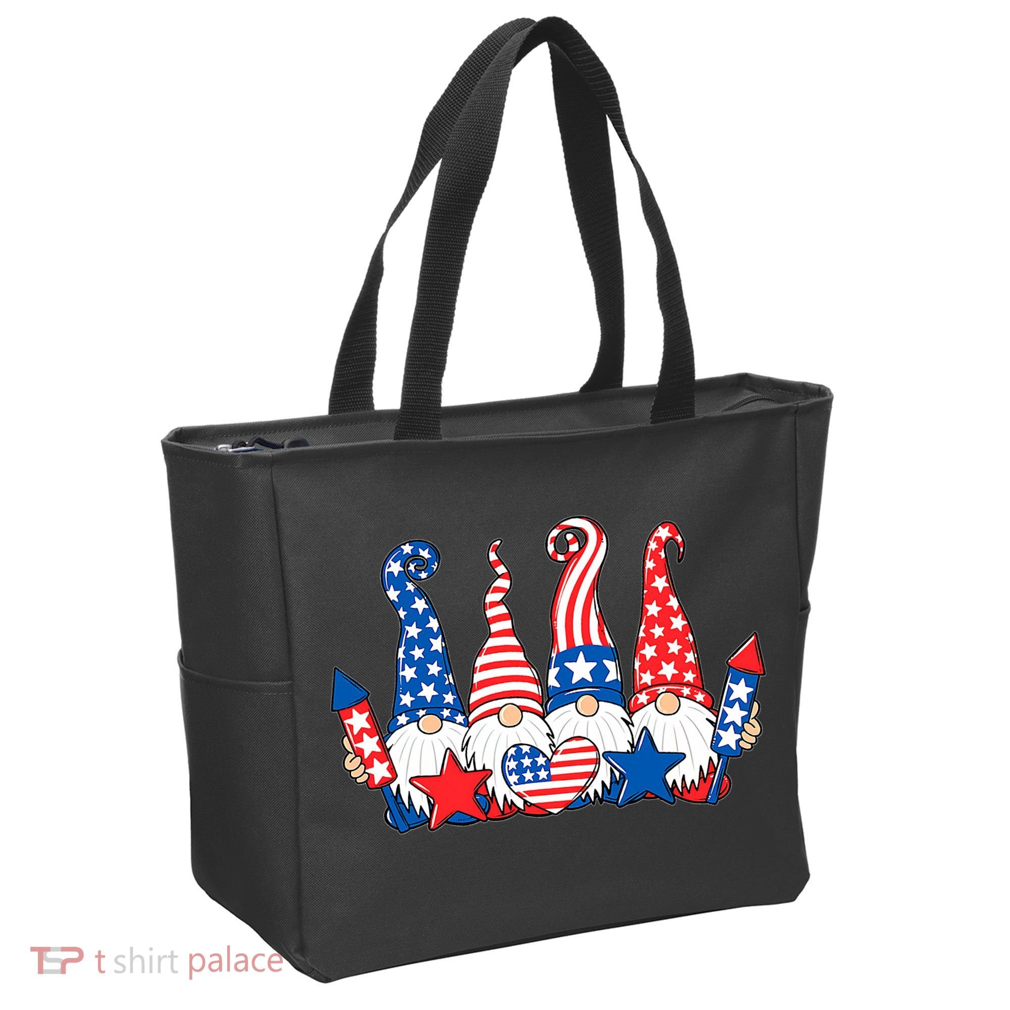 Independence Day 4th Of July Cute Gnomes Tote Bag