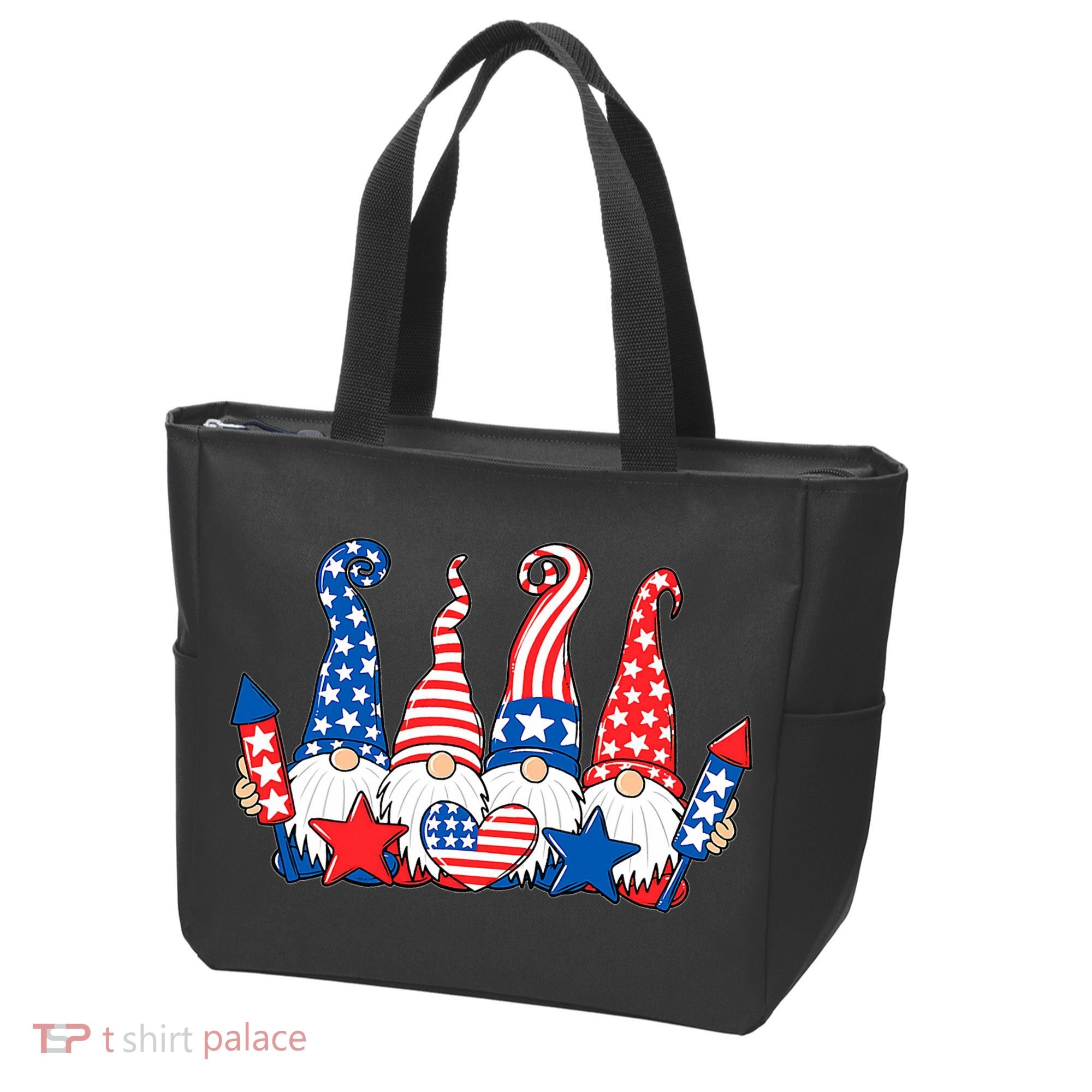 Independence Day 4th Of July Cute Gnomes Tote Bag