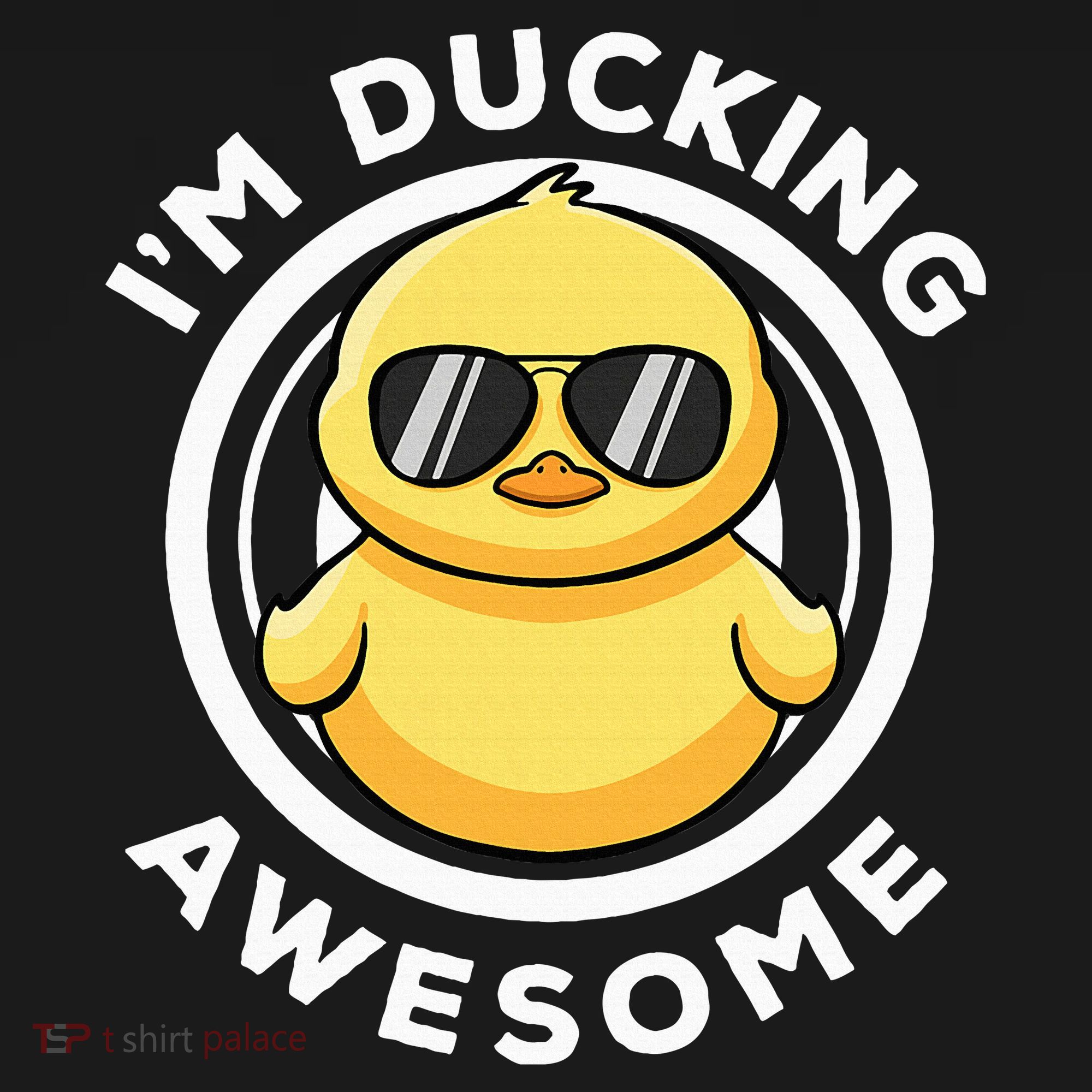 IM Ducking Awesome I Love Duck Lovers Funny Rubber Duck Women's Hoodie