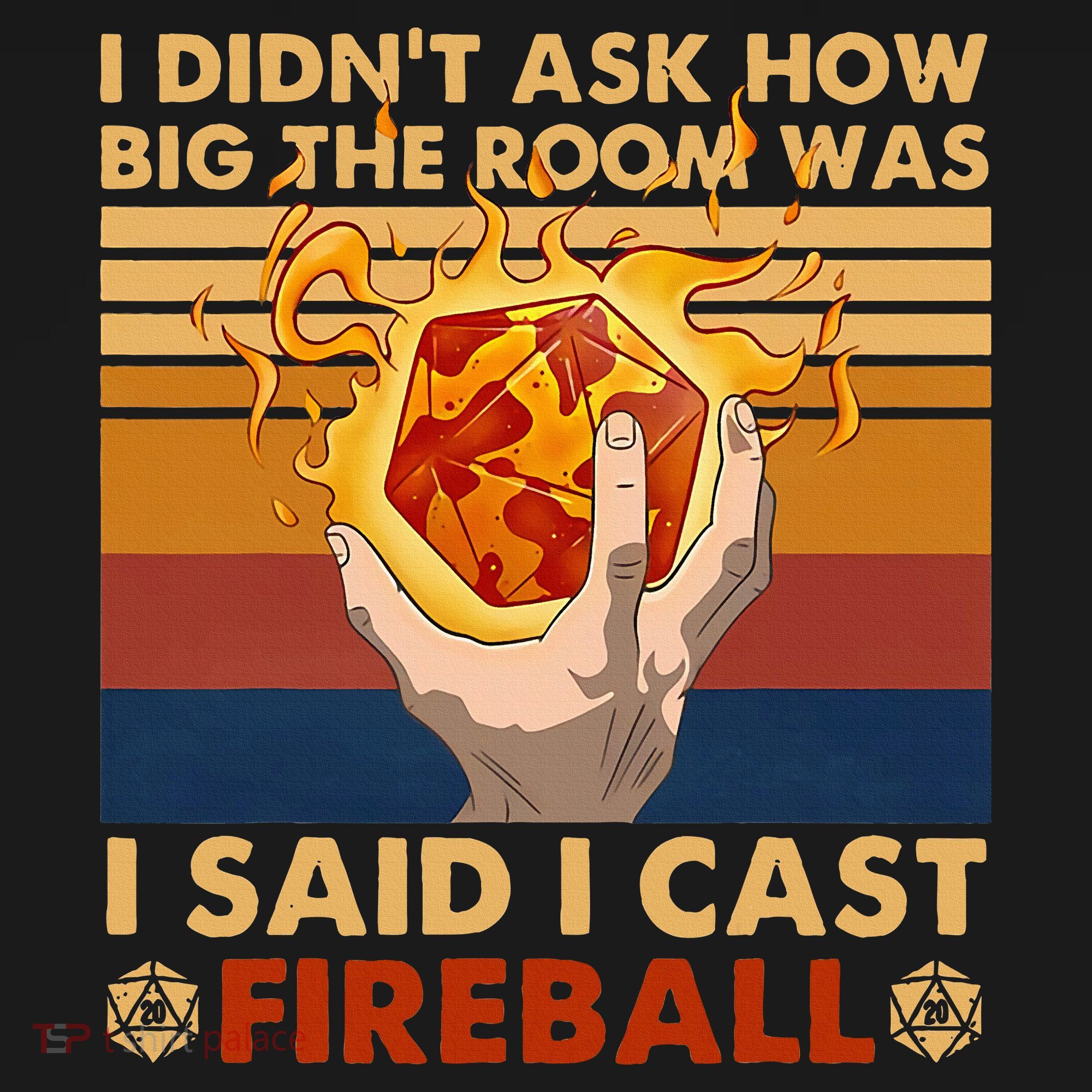 I Didnt Ask How Big The Room Was I Said I Cast F.I.R.E.B.A.L.L Women's Hoodie