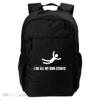 I Do All My Own Stunts Dark Backpack thumb 0