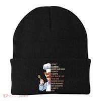 I DonT Always Herdy Dur Mur Flerpty Floopin Funny Swedish Chef Beanie thumb 0
