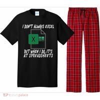I Don't Always Excel But When I Do It's At Spreadsheets Pajama Set thumb 0
