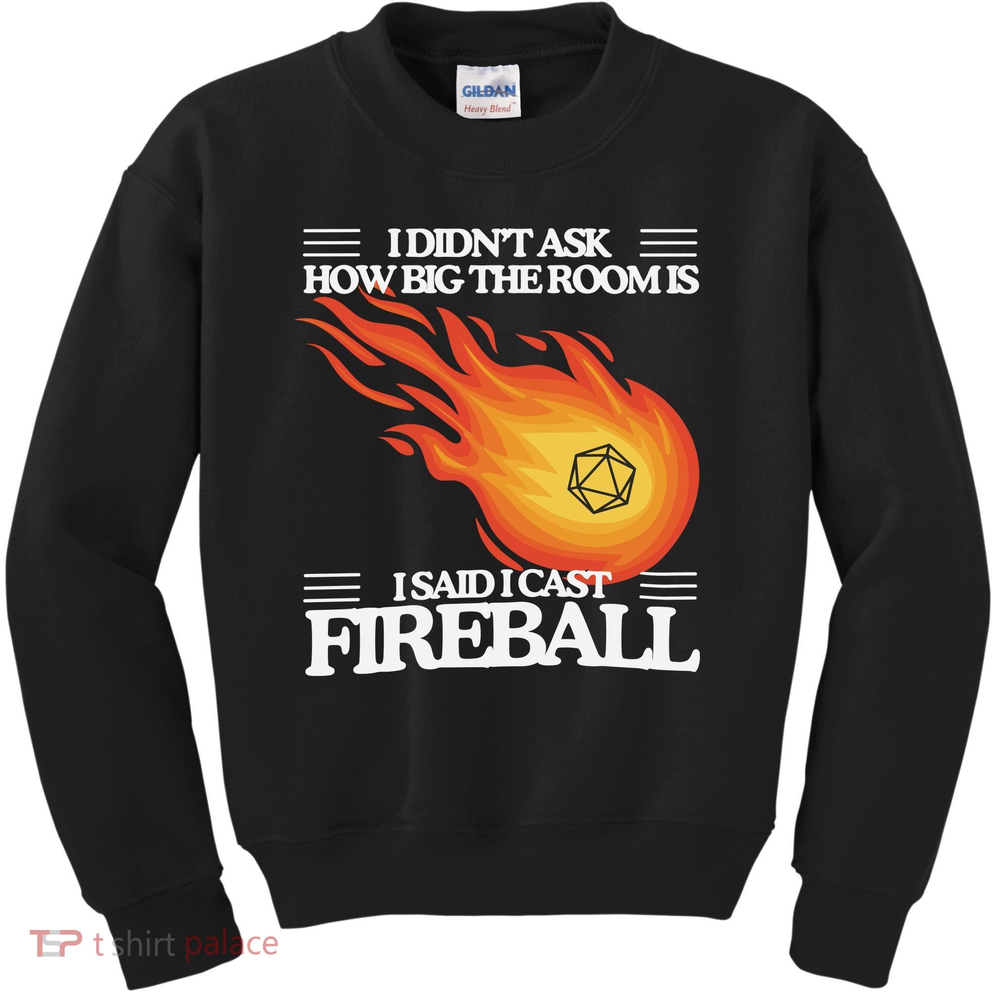 I Didnt Ask How Big The Room Is F.I.R.E.B.A.L.L Kids Sweatshirt