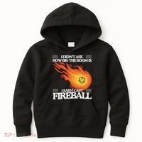 I Didnt Ask How Big The Room Is F.I.R.E.B.A.L.L Kids Hoodie thumb 0