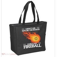 I Didnt Ask How Big The Room Is F.I.R.E.B.A.L.L Tote Bag thumb 2