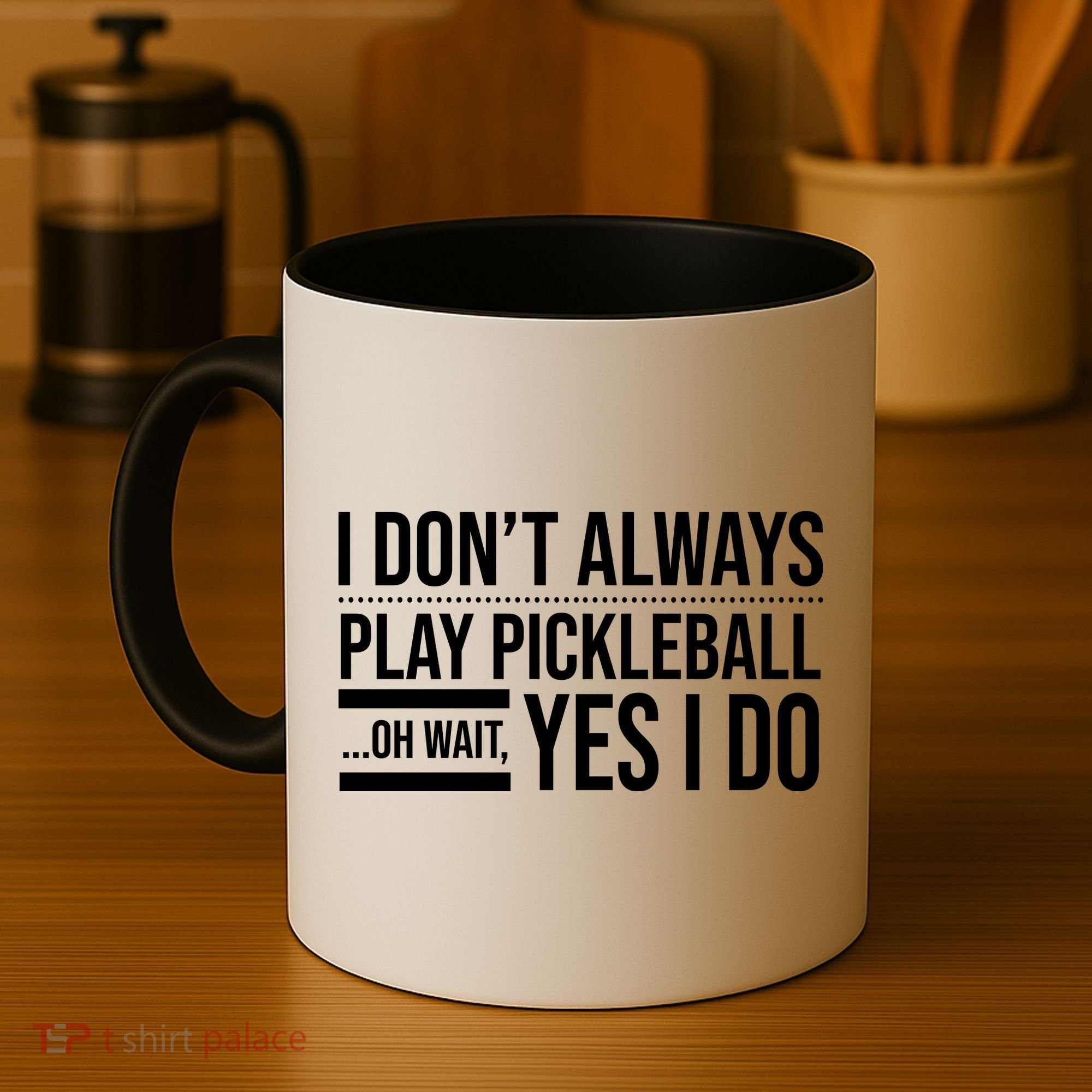 I Don't Always Play Pickleball Oh Wait Yes I Do Coffee Mug