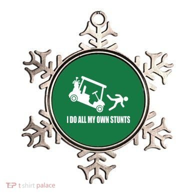 I Do All My Own Stunts Funny Golfer Ornament
