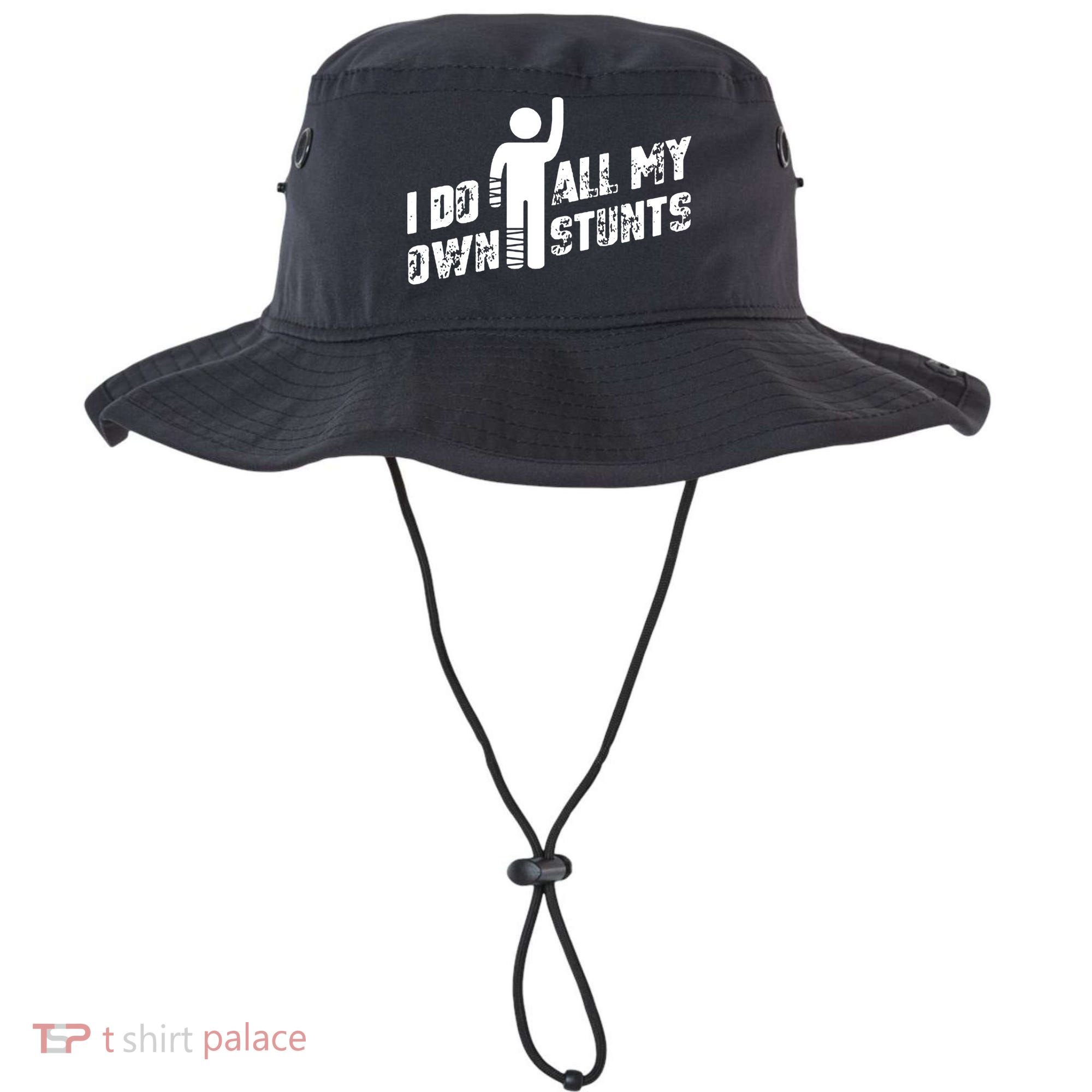 I Do All My Own Stunts Bucket Hat