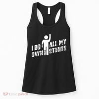 I Do All My Own Stunts Women's Tank Top thumb 0