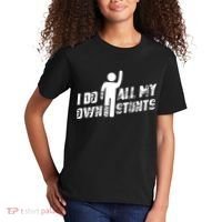 I Do All My Own Stunts Kids T-Shirt thumb 2