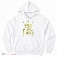 I Dink And I Know Things Funny Pickleball Hoodie thumb 0