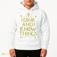 I Dink And I Know Things Funny Pickleball Hoodie thumb 2