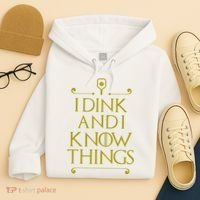 I Dink And I Know Things Funny Pickleball Hoodie thumb 4