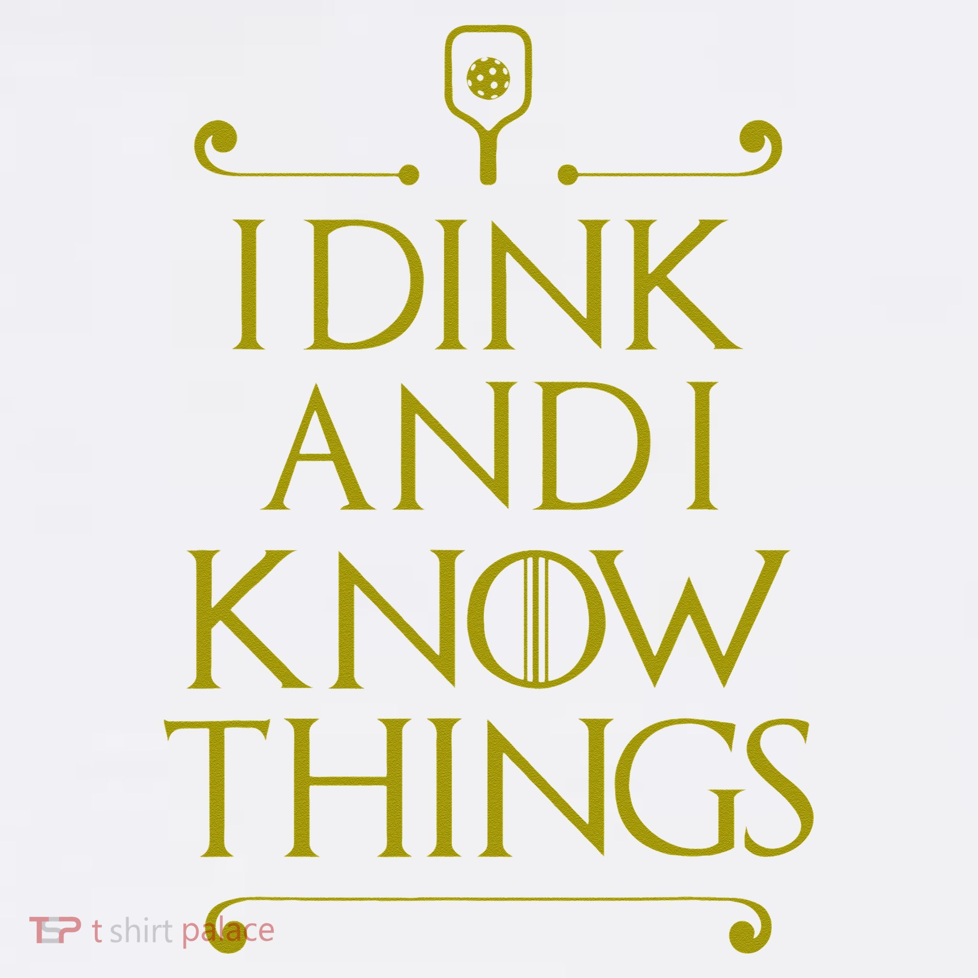 I Dink And I Know Things Funny Pickleball Beanie
