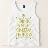 I Dink And I Know Things Funny Pickleball Tank Top thumb 2