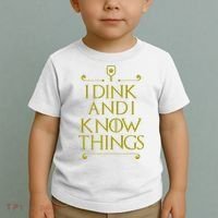 I Dink And I Know Things Funny Pickleball Toddler T-Shirt thumb 2