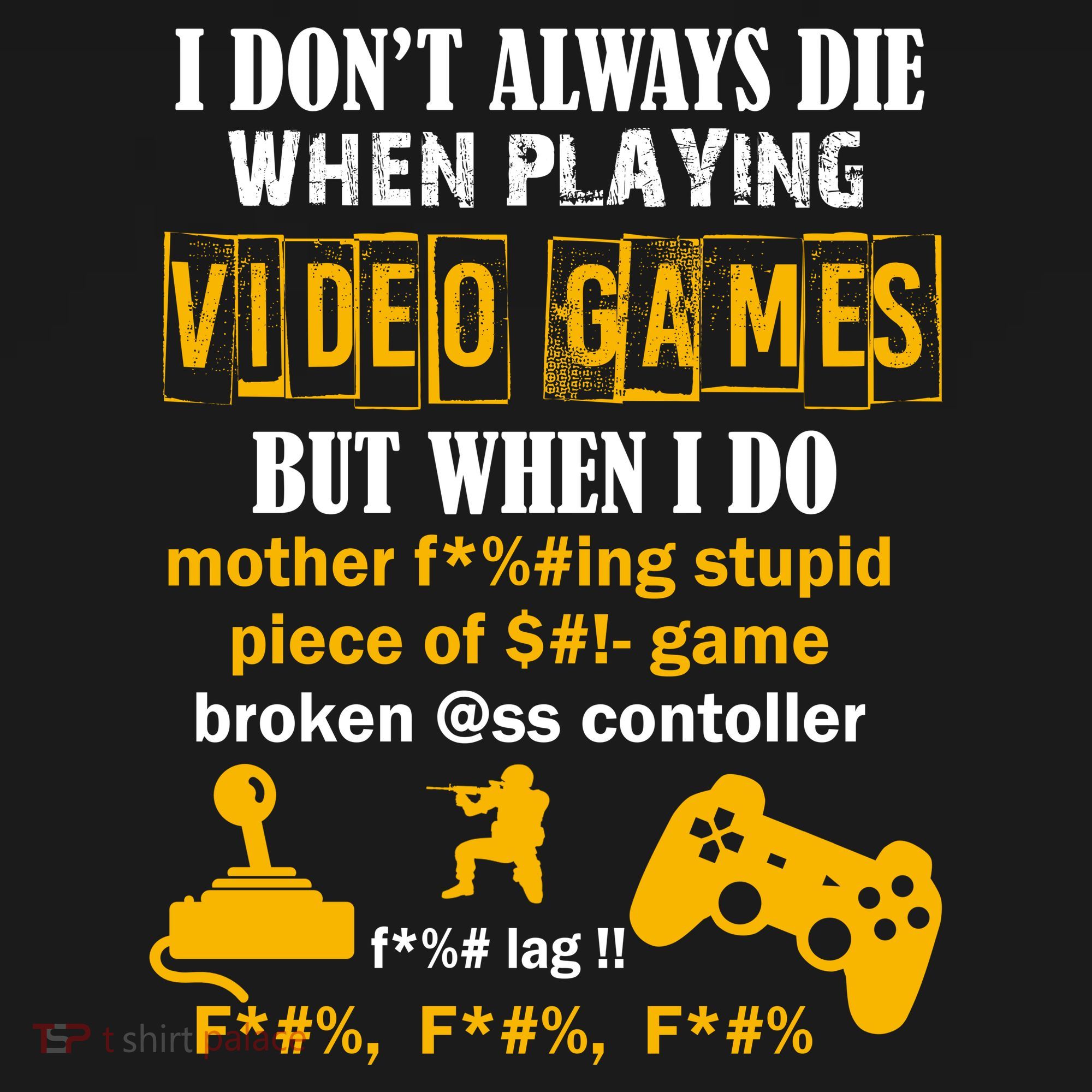 I Don't Always Die Gamer Funny Ornament