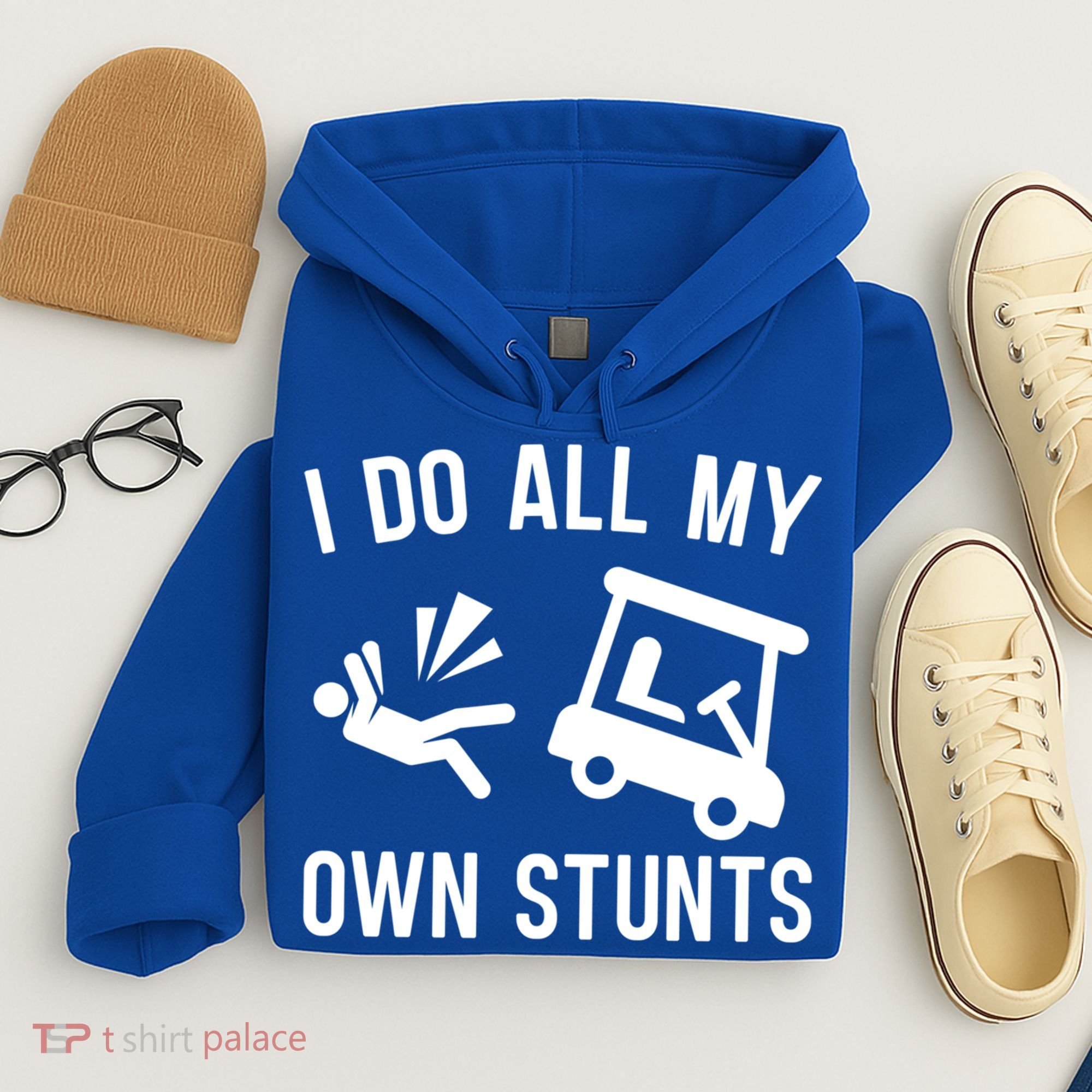 I Do All My Own Stunts For Golfers Gift Hoodie