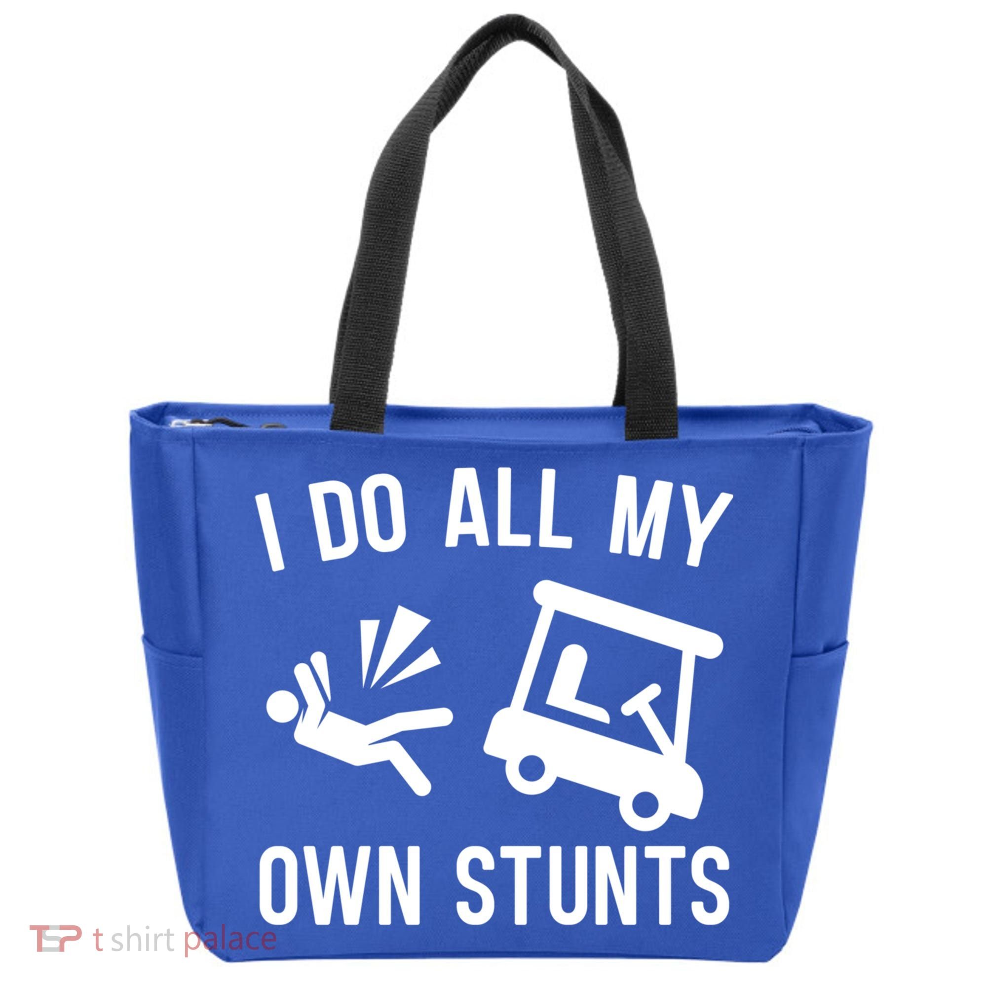 I Do All My Own Stunts For Golfers Gift Tote Bag