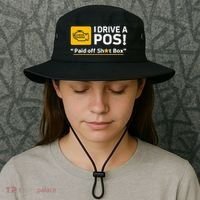 I Drive A Pos Paid Off Sht Box Bucket Hat thumb 3