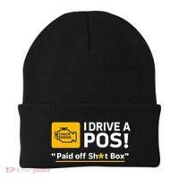 I Drive A Pos Paid Off Sht Box Beanie thumb 0