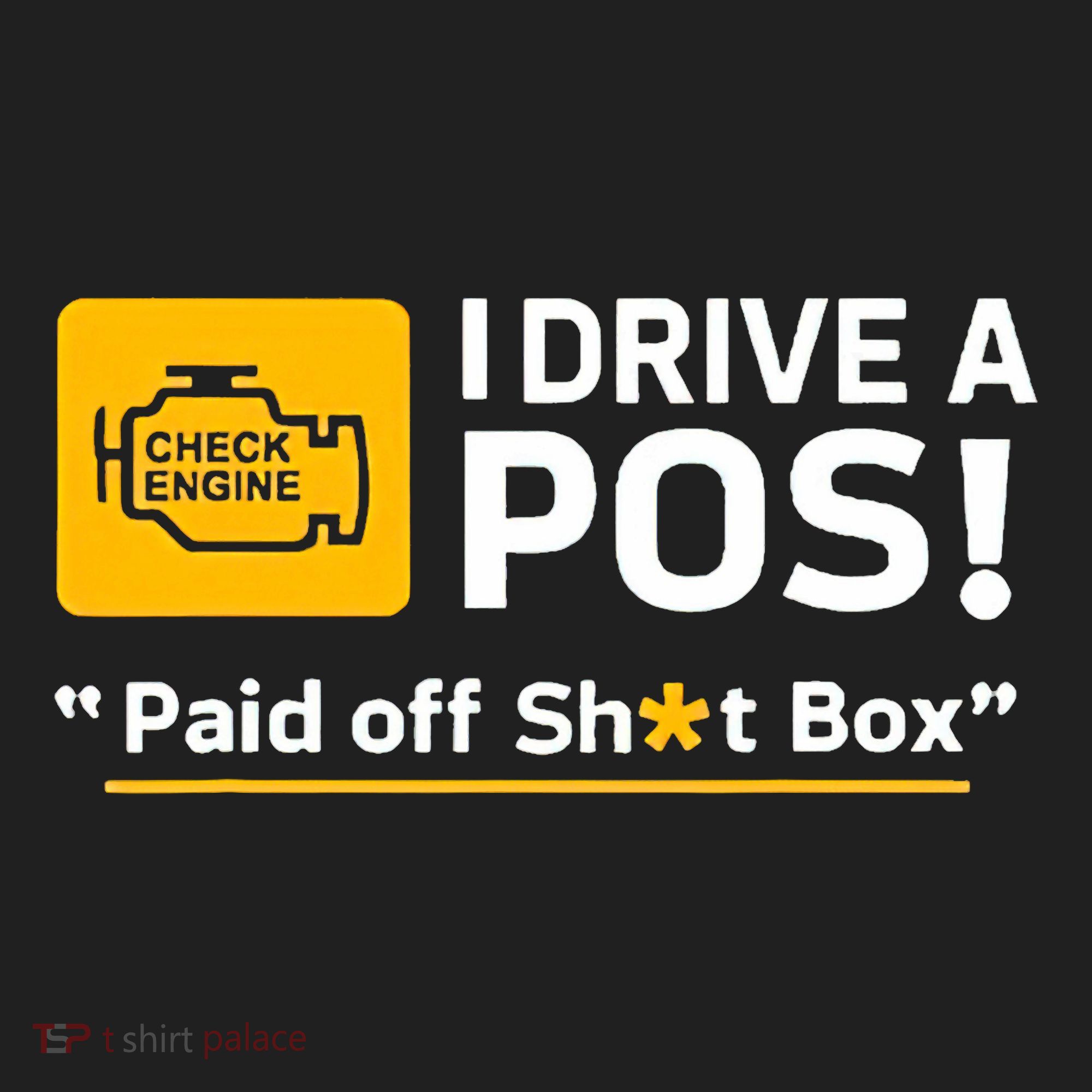 I Drive A Pos Paid Off Sht Box Beanie