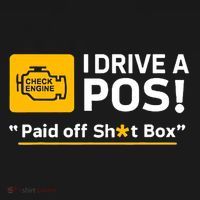 I Drive A Pos Paid Off Sht Box Women's Hoodie thumb 2