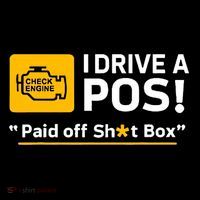 I Drive A Pos Paid Off Sht Box Ornament thumb 1