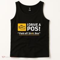 I Drive A Pos Paid Off Sht Box Tank Top thumb 2