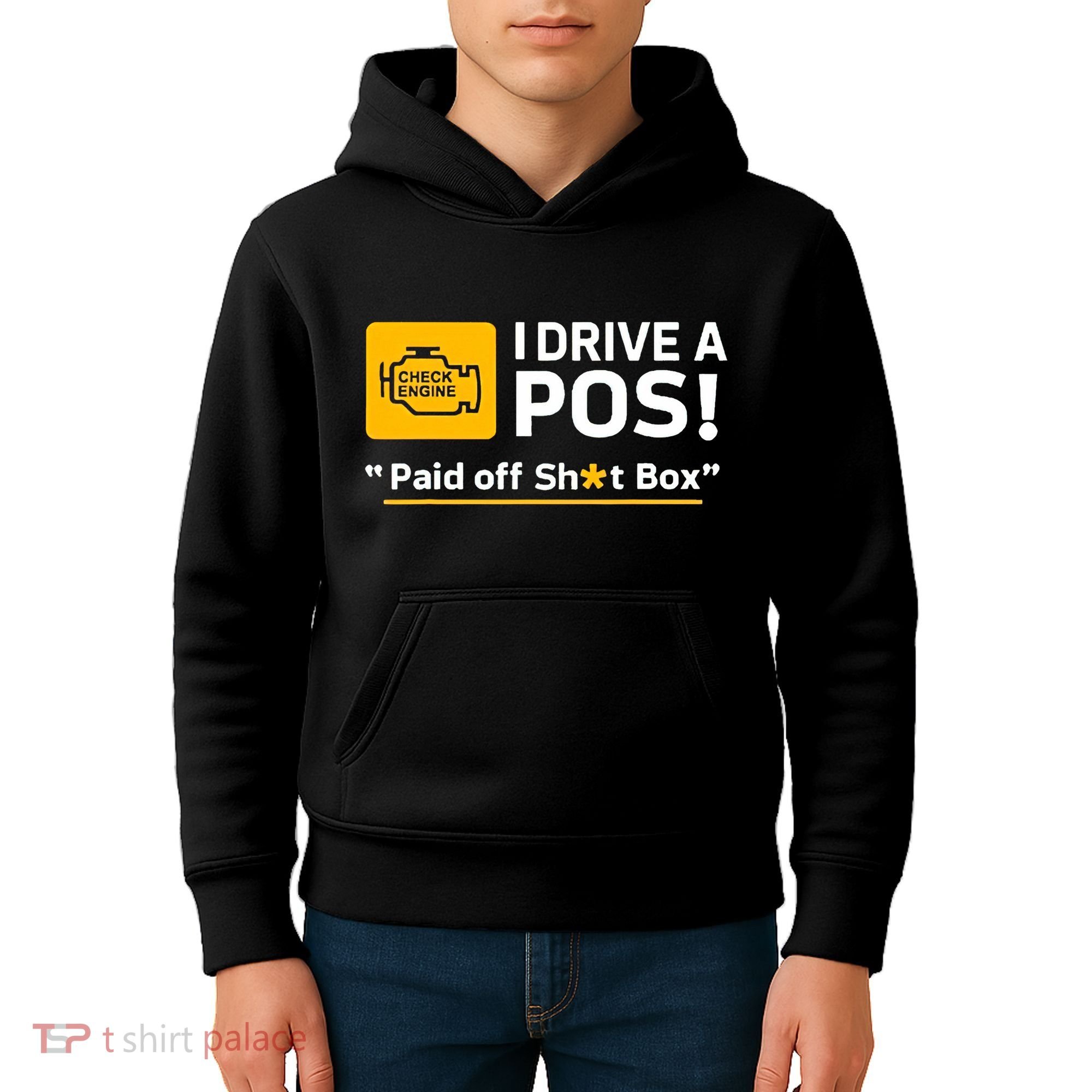 I Drive A Pos Paid Off Sht Box Kids Hoodie
