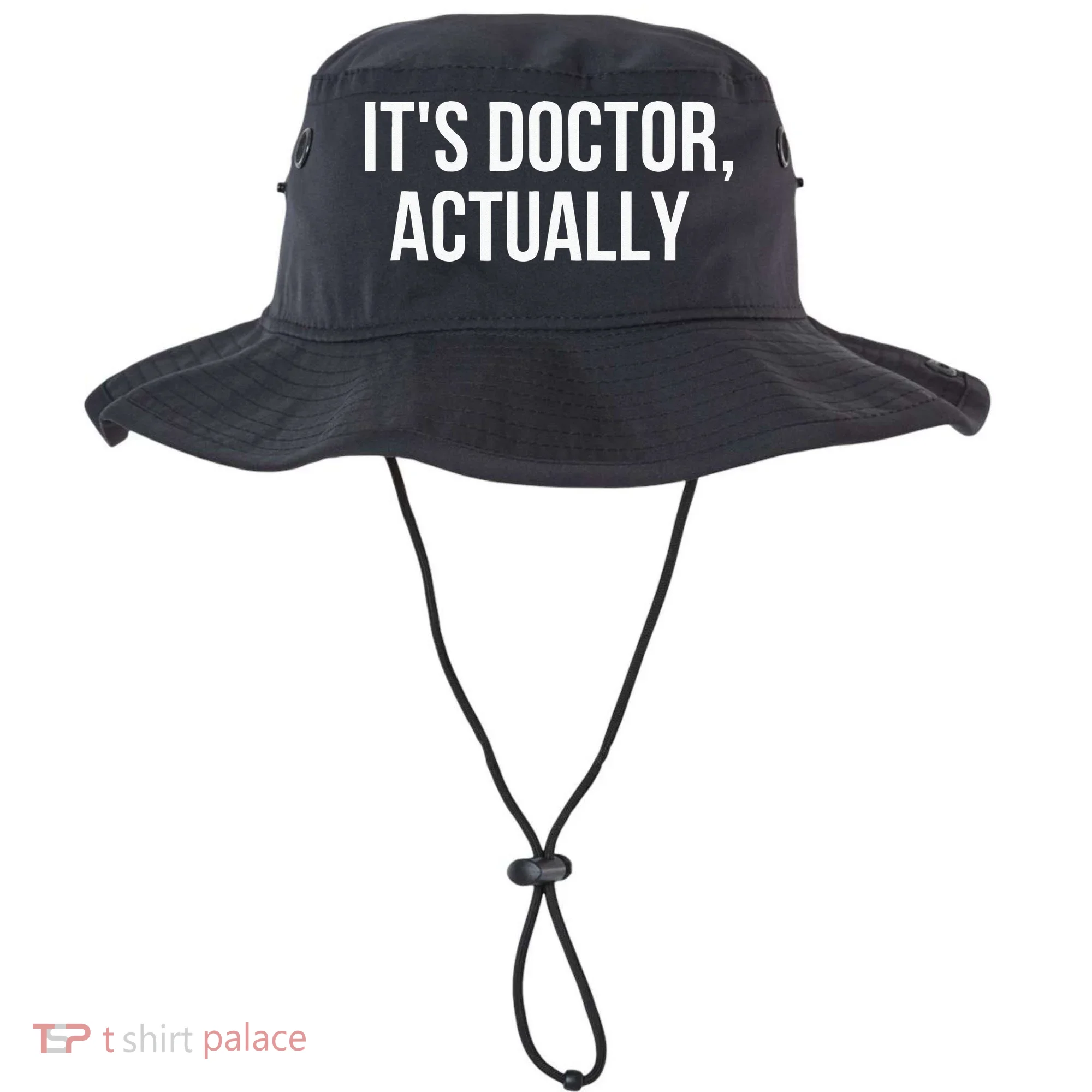 It's Doctor Actually Funny PHD Bucket Hat