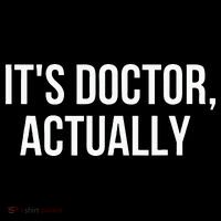 It's Doctor Actually Funny PHD Kids Sweatshirt thumb 2