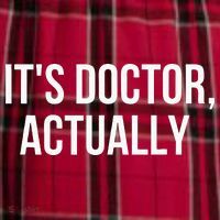 It's Doctor Actually Funny PHD Women's Flannel Plaid Pajama Pants thumb 2