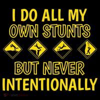 I Do All My Own Stunts Accident Prone Clumsy Get Well Funny Gift Coffee Mug thumb 5