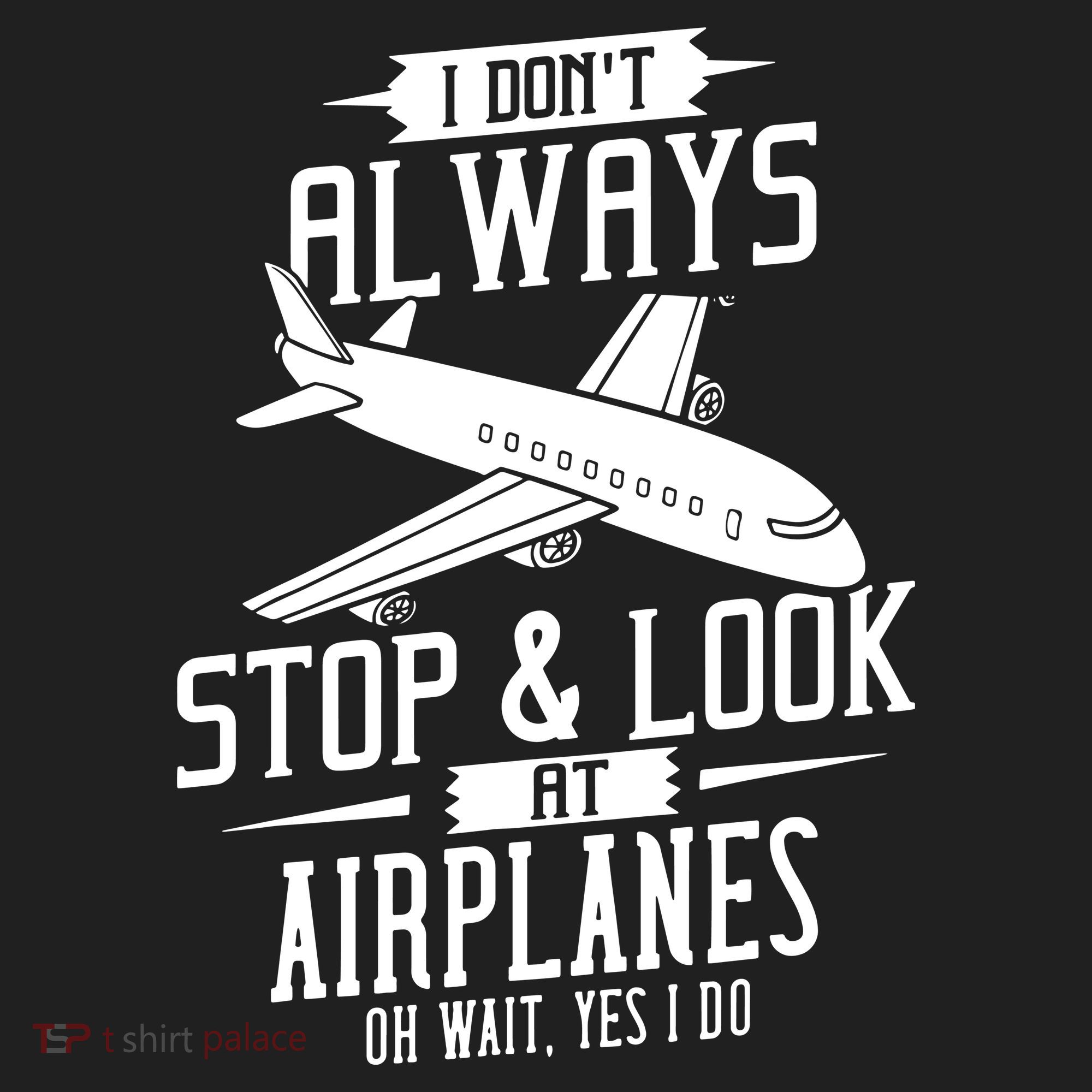 I DonT Always Stop And Look At Airplanes Tumbler