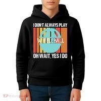 I Don't Always Play WiffleBall Oh Wait Kids Hoodie thumb 4