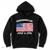 Independence Day American Flag Patriotic 1776 We The People Hoodie thumb 0