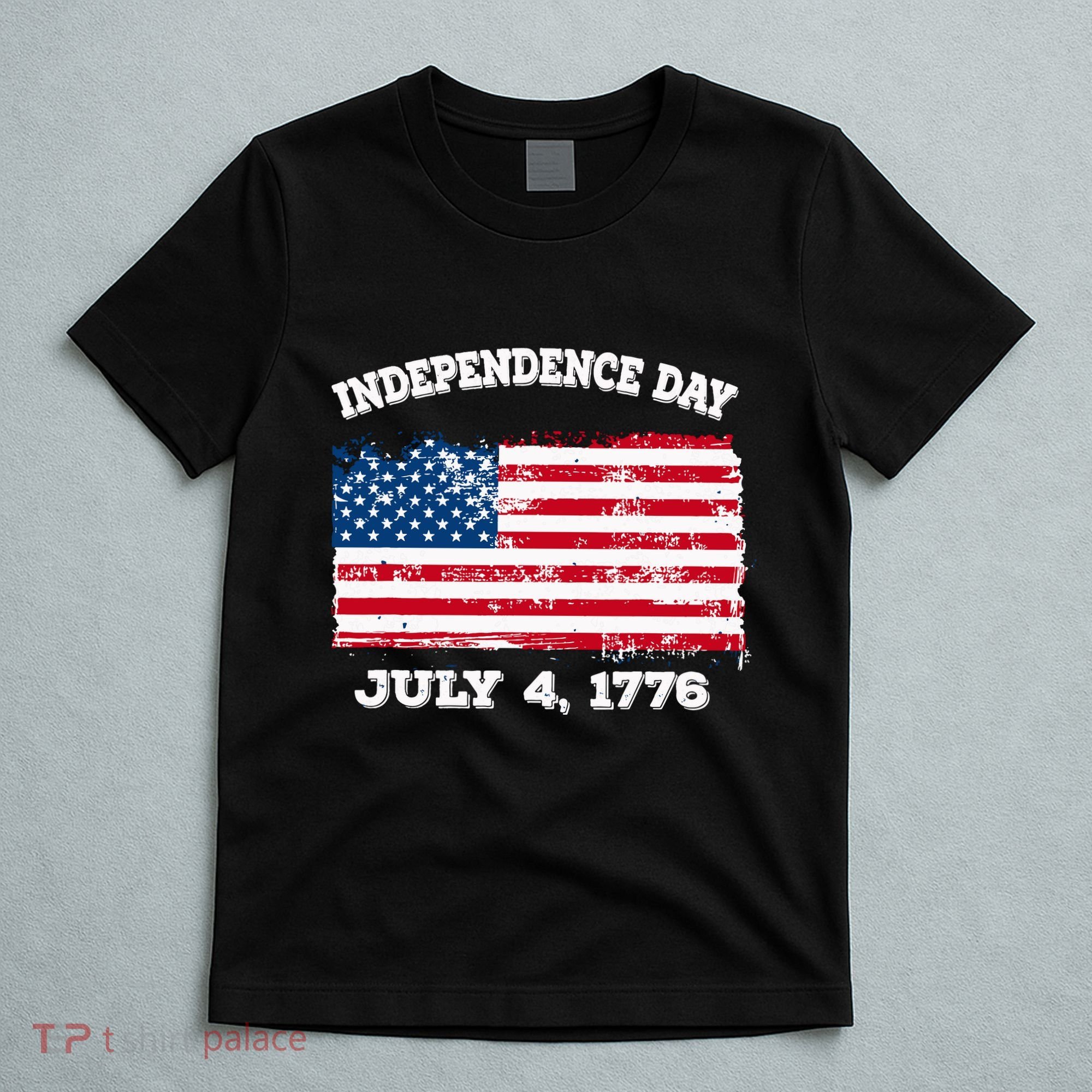 Independence Day American Flag Patriotic 1776 We The People T-Shirt