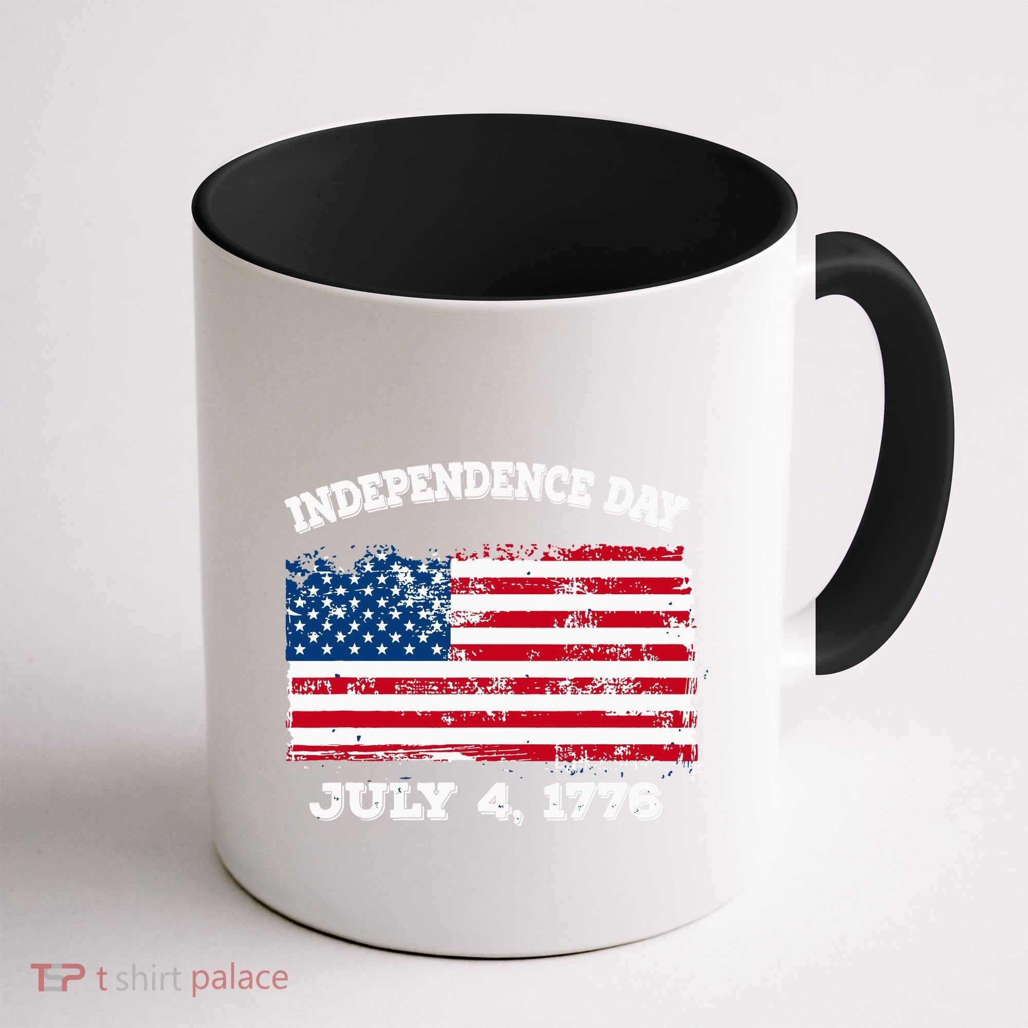 Independence Day American Flag Patriotic 1776 We The People Coffee Mug