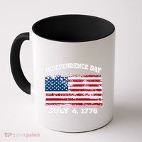 Independence Day American Flag Patriotic 1776 We The People Coffee Mug thumb 0