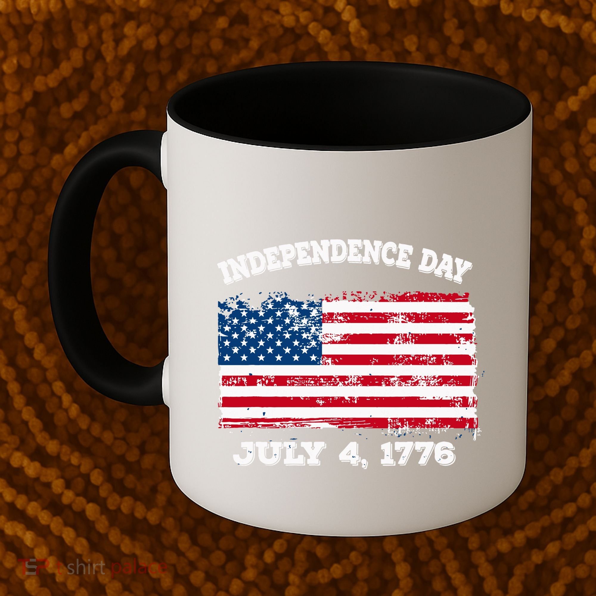 Independence Day American Flag Patriotic 1776 We The People Coffee Mug