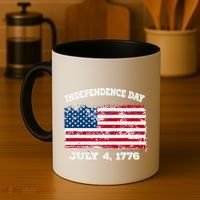 Independence Day American Flag Patriotic 1776 We The People Coffee Mug thumb 4