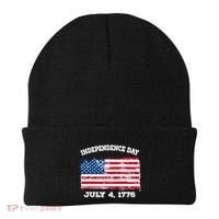 Independence Day American Flag Patriotic 1776 We The People Beanie thumb 0