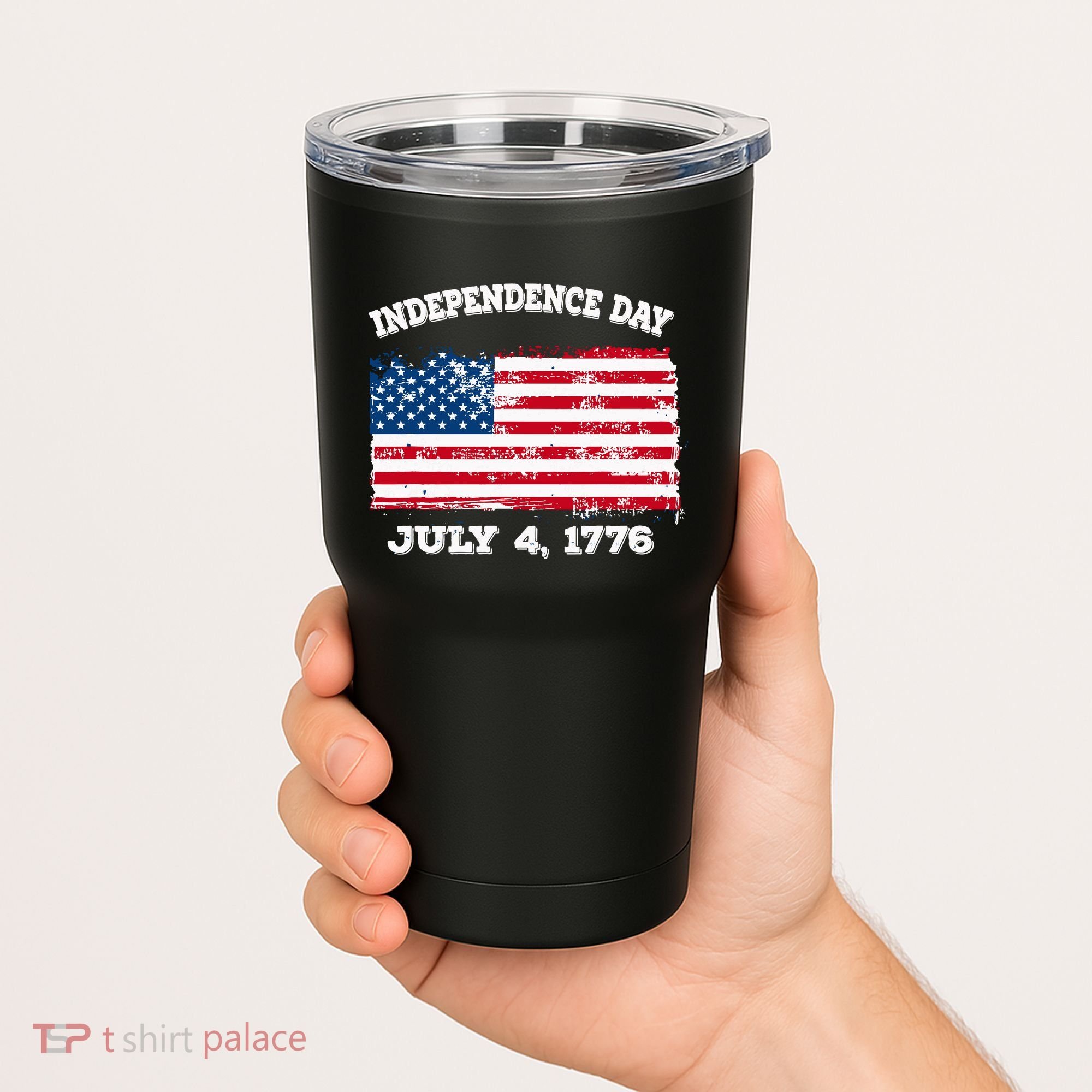 Independence Day American Flag Patriotic 1776 We The People Tumbler
