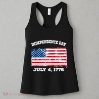 Independence Day American Flag Patriotic 1776 We The People Women's Tank Top thumb 3