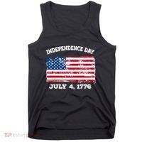 Independence Day American Flag Patriotic 1776 We The People Tank Top thumb 0